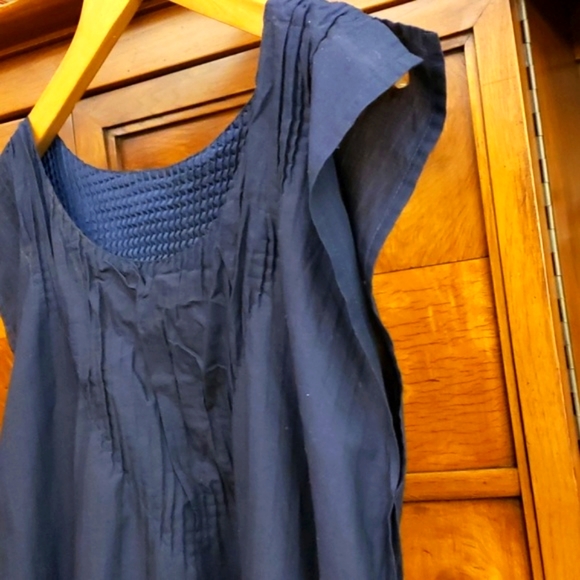 Cauliflower Navy Blue Dress CA 16FT461 NWT - Picture 7 of 8